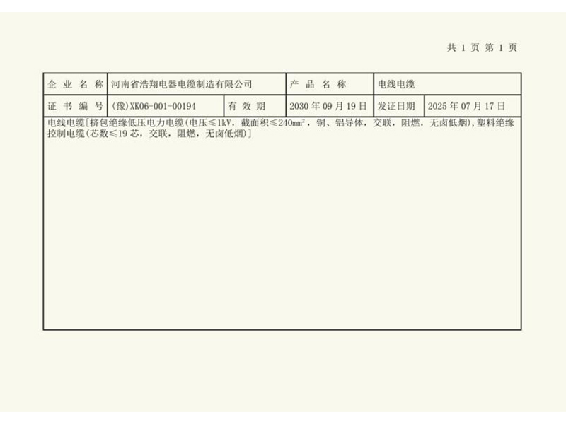 生產(chǎn)許可證